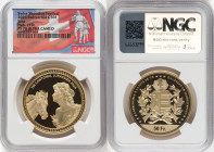Confederation gold Proof "Jura Shooting Festival" 50 Francs 2024 PR70 Ultra Cameo NGC, Hab-119c. 50gm. HID09801242017 © 2024 Heritage Auctions | All R...