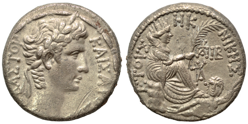 SYRIA, Seleucis and Pieria. Antioch. Augustus, 27 BC-14 AD. Tetradrachm (silver,...