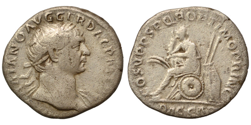 Trajan, 98-117. Denarius (silver, 3.47 g, 17 mm), Rome. IMP TRAIANO AVG GER DAC ...