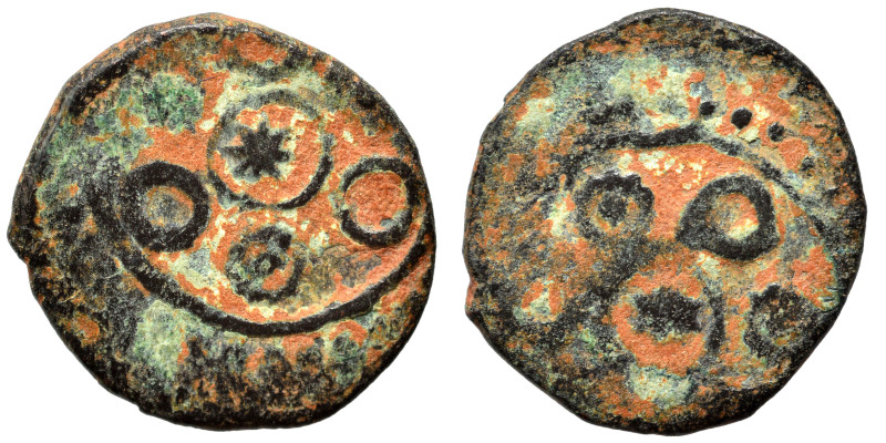 Islamic. Fals (bronze, 1.70 g, 16 mm). Nearly very fine.