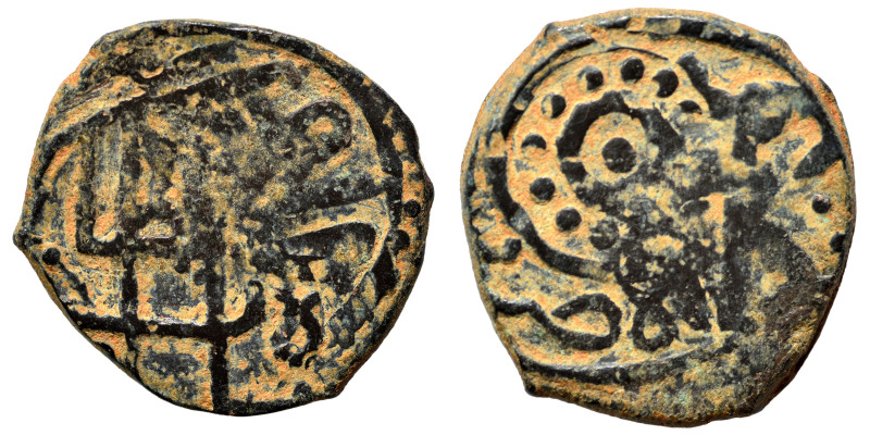 Islamic. Fals (bronze, 3.17 g, 18 mm). Nearly very fine.