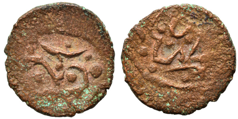 Islamic. Fals (bronze, 1.49 g, 14 mm). Nearly very fine.