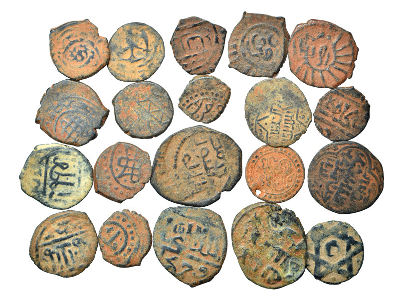 Group lot of 20 Islamic coins, some repatinated. G - VF. As seen, no return