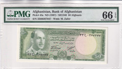 Afghanistan, 50 Afghanis, 1967, UNC, p43a