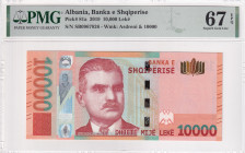 Albania, 10.000 Leke, 2019, UNC, p81a