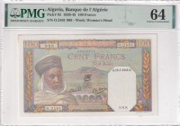 Algeria, 100 Francs, 1945, UNC, p85a