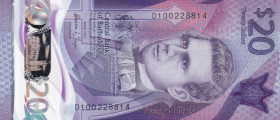 Barbados, 20 Dollars, 2022, UNC, p83