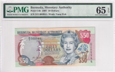 Bermuda, 50 Dollars, 2007, UNC, p54b