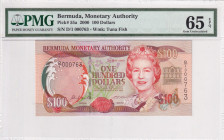 Bermuda, 100 Dollars, 2000, UNC, p55a