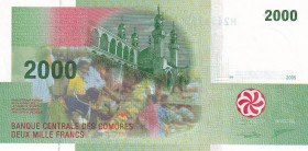 Comoros, 2.000 Francs, 2005, UNC, p173c