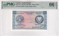 Cyprus, 250 Mils, 1979, UNC, p41c