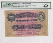 East Africa, 100 Shillings, 1953/1956, VF, p36