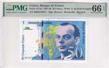 France, 50 Francs, 1997, UNC, p157Ad