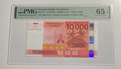 French Pacific Territories, 10.000 Francs, 2014, UNC, p8a