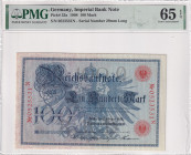 Germany, 100 Mark, 1908, UNC, p33a