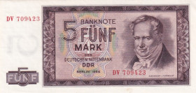 Germany - Democratic Republic, 5 Mark, 1964, UNC, p22