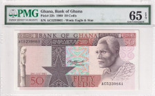 Ghana, 50 Cedis, 1980, UNC, p22b