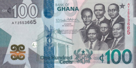 Ghana, 100 Cedis, 2022, UNC, p50