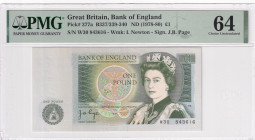 Great Britain, 1 Pound, 1978/1980, UNC, p377a