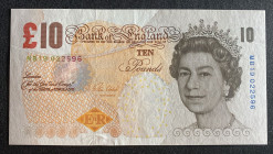 Great Britain, 10 Pounds, 2000, AUNC(+), p389e