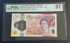 Great Britain, 50 Pounds, 2021, UNC, p397a