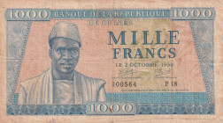 Guinea, 1.000 Francs, 1958, FINE, p9