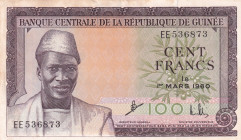 Guinea, 100 Francs, 1960, XF, p13