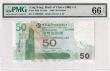 Hong Kong, 50 Dollars, 2009, UNC, p336f