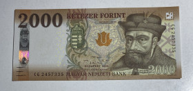 Hungary, 2.000 Forint, 2020, UNC, p204c