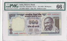 India, 500 Rupees, 1997, UNC, p92a