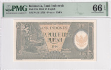 Indonesia, 25 Rupiah, 1964, UNC, p95a