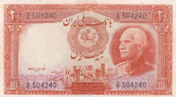 Iran, 20 Rials, 1937, VF(+), p34a