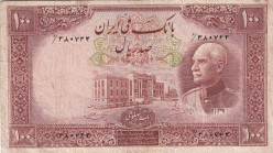 Iran, 100 Rials, 1938, VF(-), p36Ae