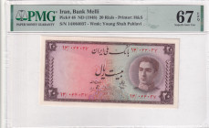 Iran, 20 Rials, 1948, UNC, p48