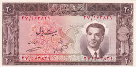 Iran, 20 Rials, 1953, UNC, p60