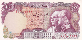 Iran, 100 Rials, 1976, UNC, p108