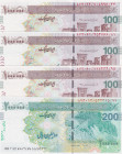 Iran, 1.000.000-2.000.000 Rials, 2023, UNC, p154A; p154C, (Total 4 banknotes)