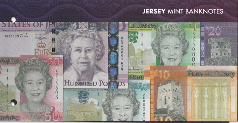 Jersey, 100 Pounds, 2012, UNC, p32a, FOLDER

Commemorative banknote issued to ...