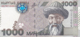 Kyrgyzstan, 1.000 Som, 2000, UNC, p18