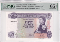 Mauritius, 50 Rupees, 1967, UNC, p33c