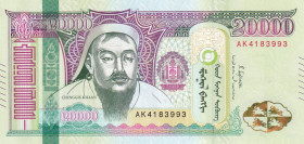 Mongolia, 20.000 Tugrig, 2019, UNC, p71