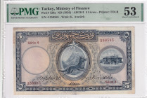 Türkiye, 5 Lira, 1927, AUNC, p120a, 1. Emission