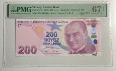 Türkiye, 200 Lira, 2021, UNC, p227e, SOLID