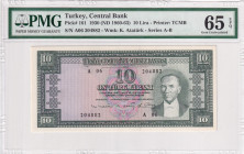 Türkiye, 10 Lira, 1963, UNC, p161a, 5.Emission