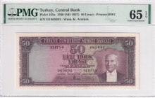 Türkiye, 50 Lira, 1957, UNC, p165a, 5.Emission