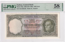 Türkiye, 100 Lira, 1962, AUNC, p176a, 5.Emission