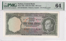 Türkiye, 100 Lira, 1969, UNC, p182b, 5.Emission