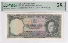 Türkiye, 100 Lira, 1969, AUNC(+), p182c, 5.Emission