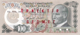 Türkiye, 100 Lira, 1972, UNC, p189a, 6.Emission