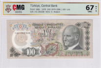Türkiye, 100 Lira, 1979, UNC, p189b, 6.Emission